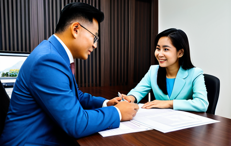 자산배분과 재무 상담의 필요성 - Investment Landscape**

"A Malaysian family, fully clothed in modest traditional attire, discussing ...