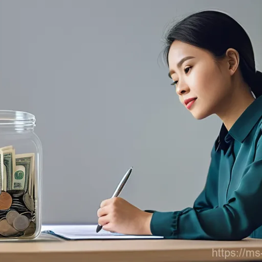 소득 변동에 따른 자산배분 조정하기 - **Prompt 1: The Resilient Malaysian Freelancer's Financial Journey**
A realistic, vibrant illust...